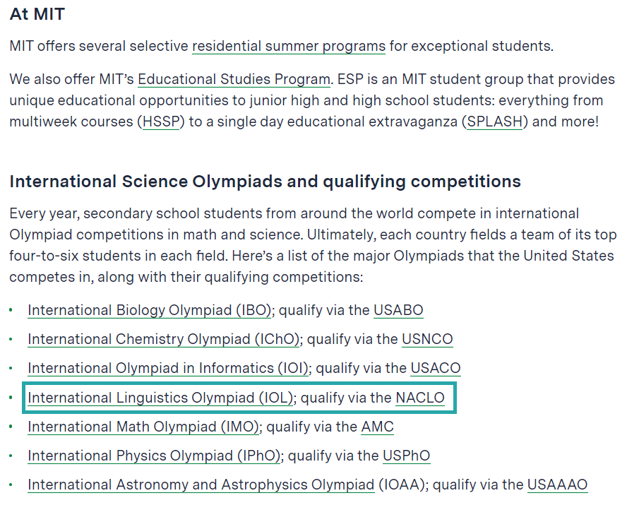 MIT, Harvard, and other top universities recognise IOL participation